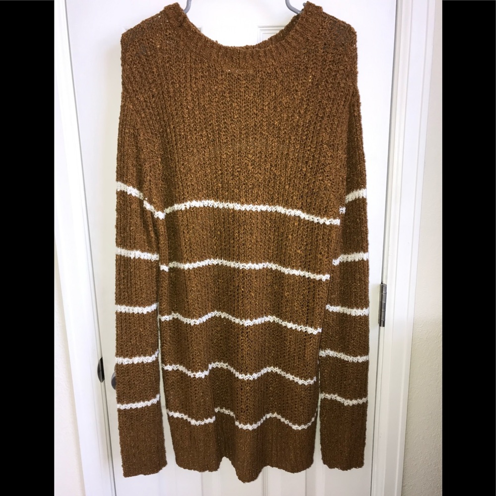 Cherish Mustard Long Sleeve Tunic - size large